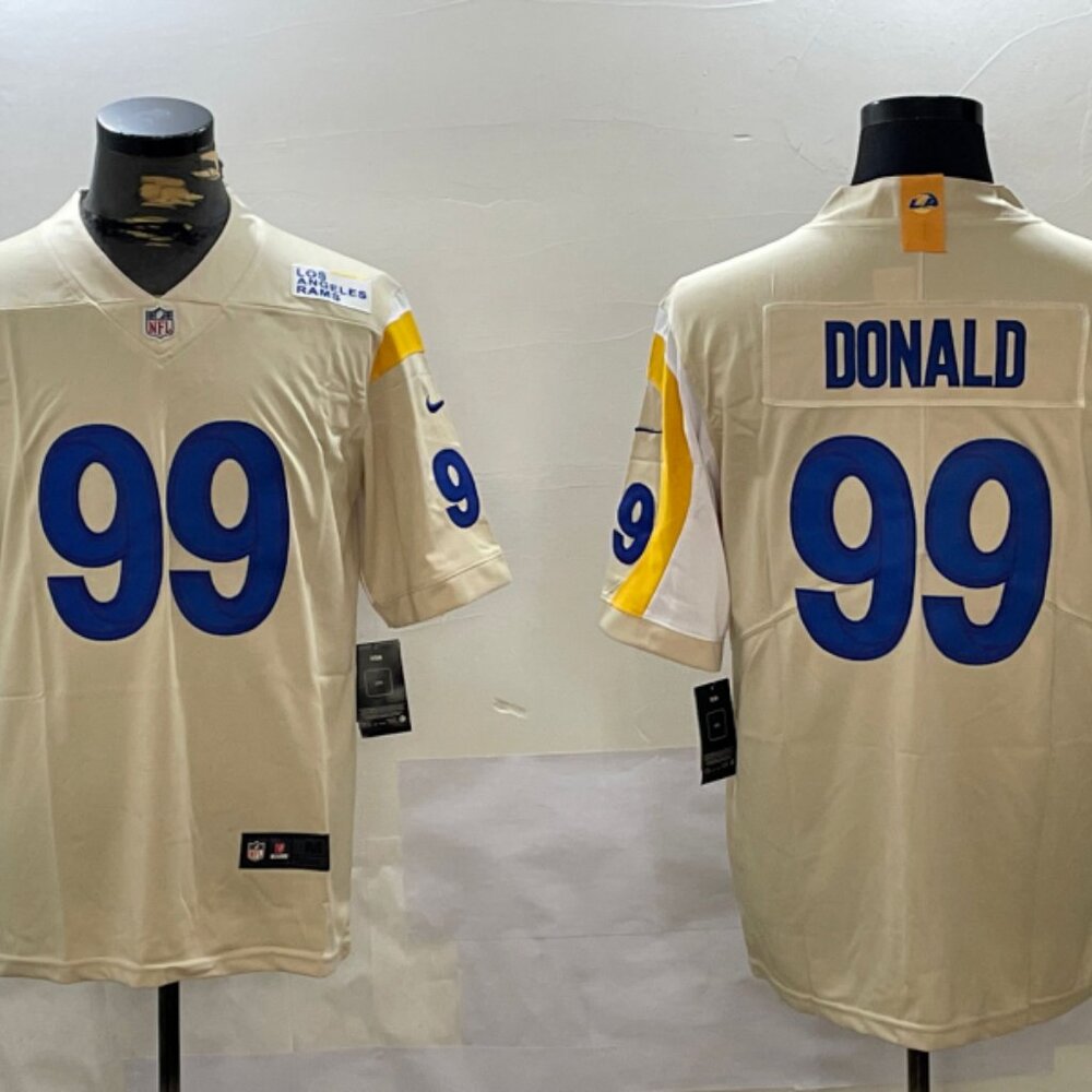 Mens Youth Aaron Donald Bone Jersey